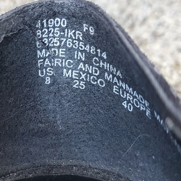 Apostrophe Black Open-toe Heels - Picture 6 of 8